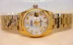 NEW Rolex Datejust All Gold White Watch Midsize 31mm